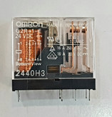 رله 24 ولت 16 آمپر 8 پین