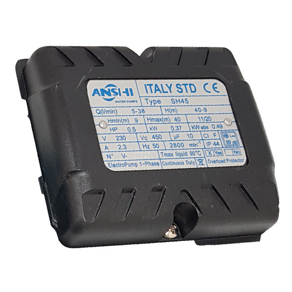 پمپ آب آنشی مدل نیم اسب کد SH45